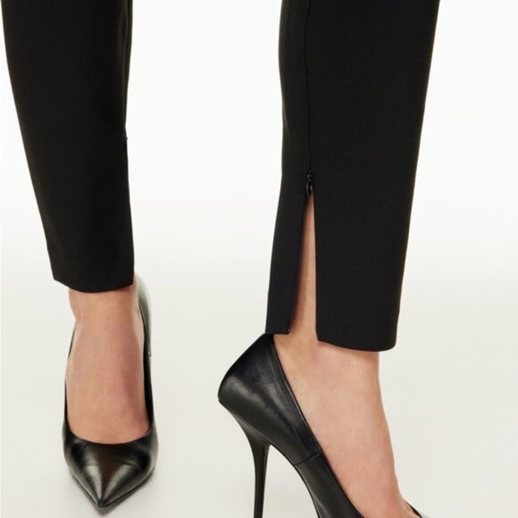 Aritzia Black Slim Fit Pants - Picture 4 of 16